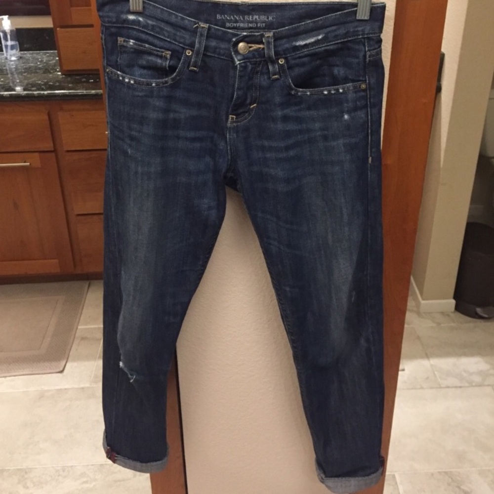 Banana republic boyfriend jeans